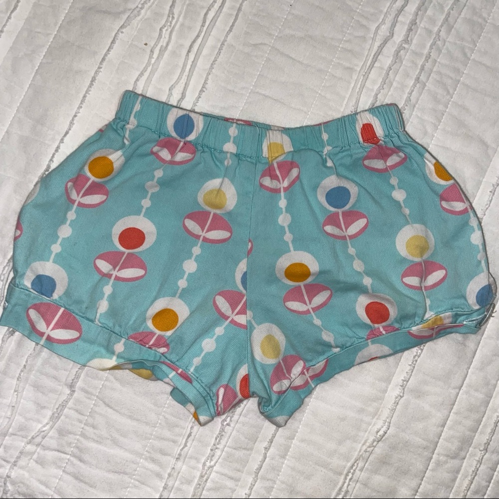 Alice Kathleen Aqua Pique Print Bubble Shirts